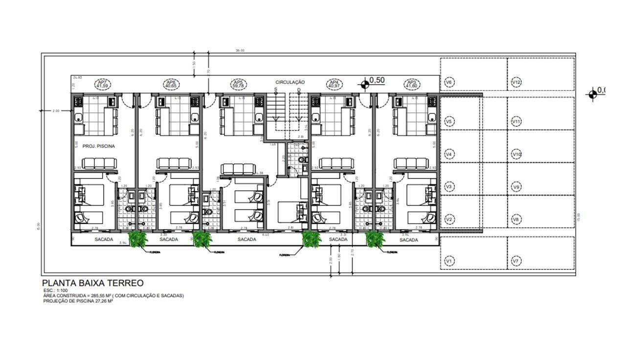 Apartamento à venda com 1 quarto, 59m² - Foto 38